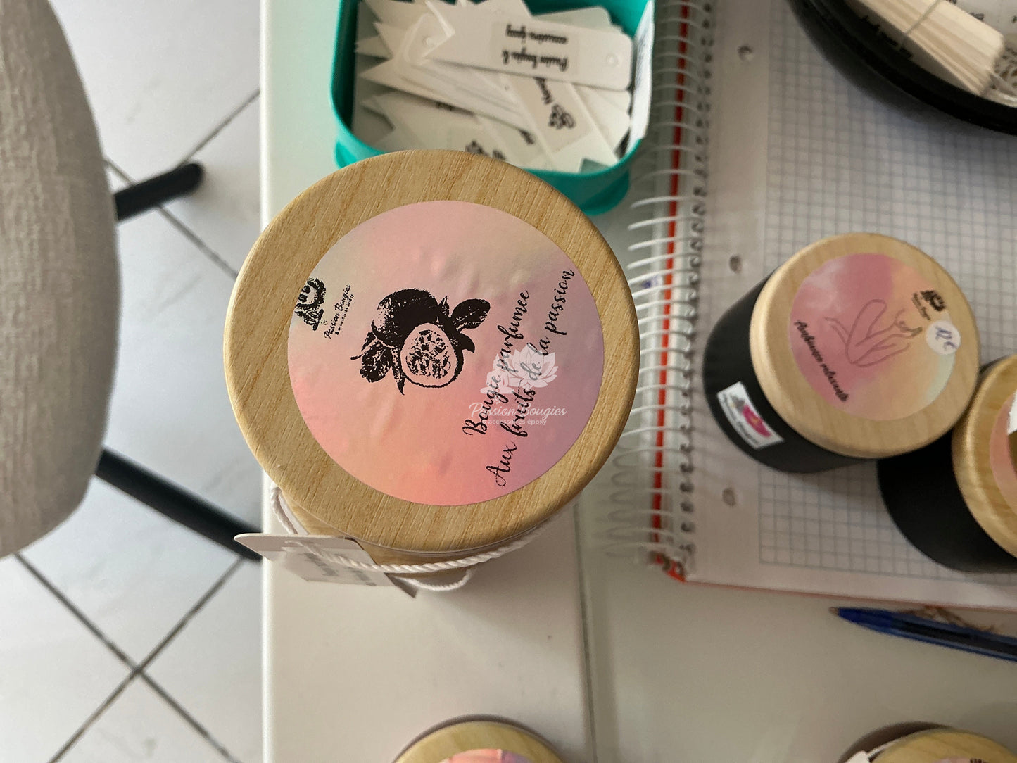 Pot métal 4oz à couvercle parfumé 🌿 SUN7
