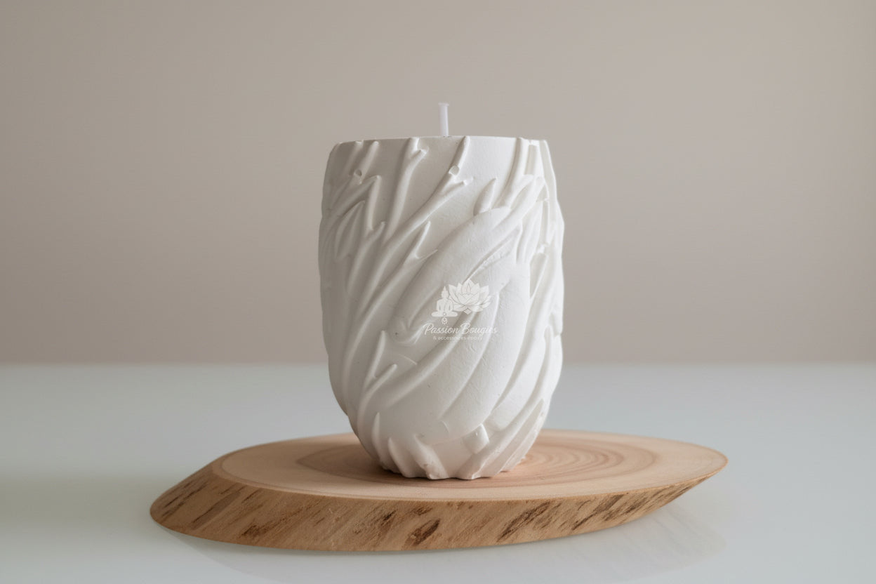 Vase à bougie nature : cerf, libellule ou perroquet 🌿