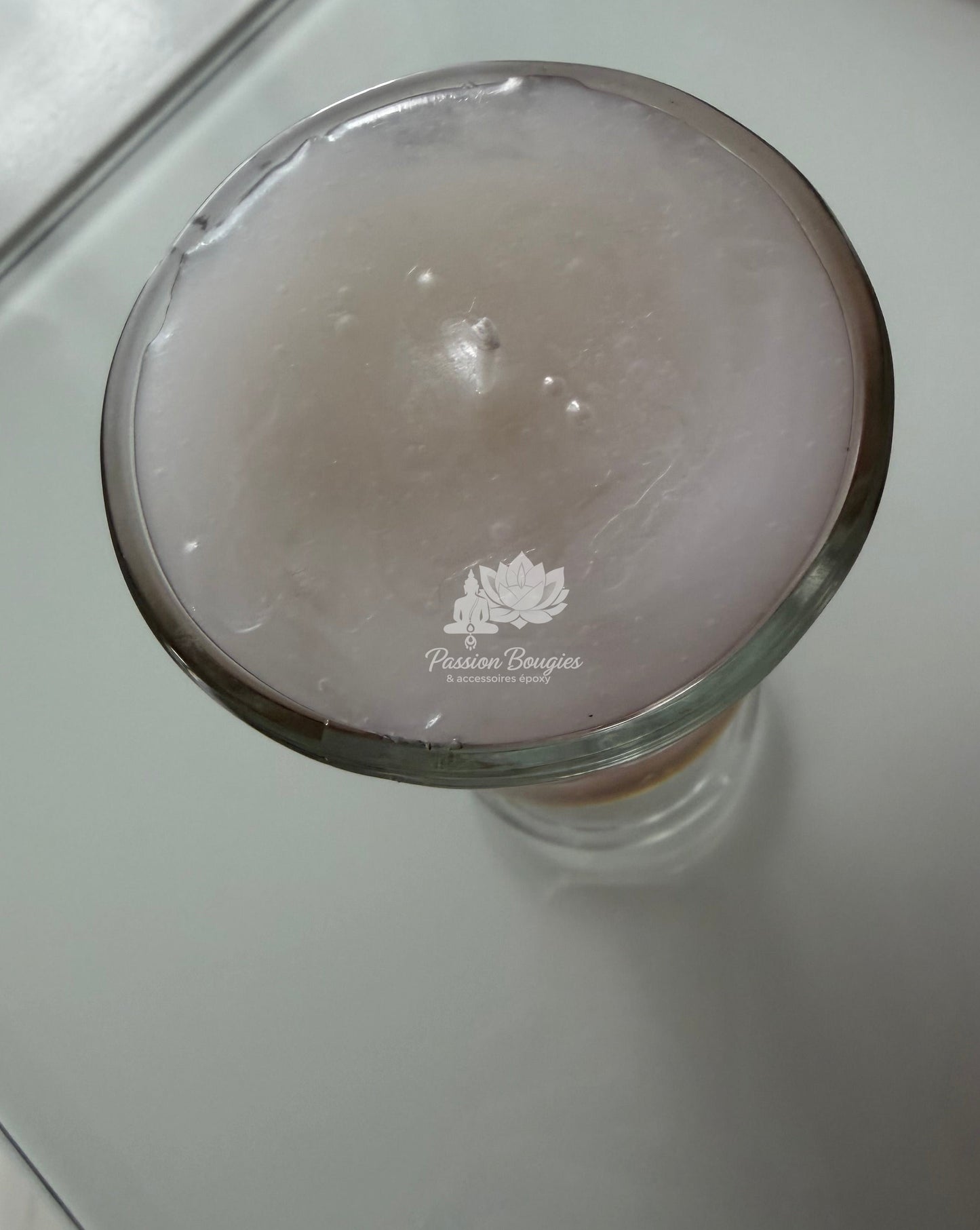 Verre boissons en bougie